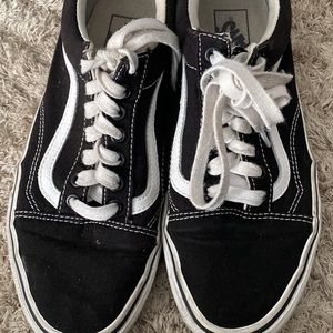 Black Vans Women sz 10